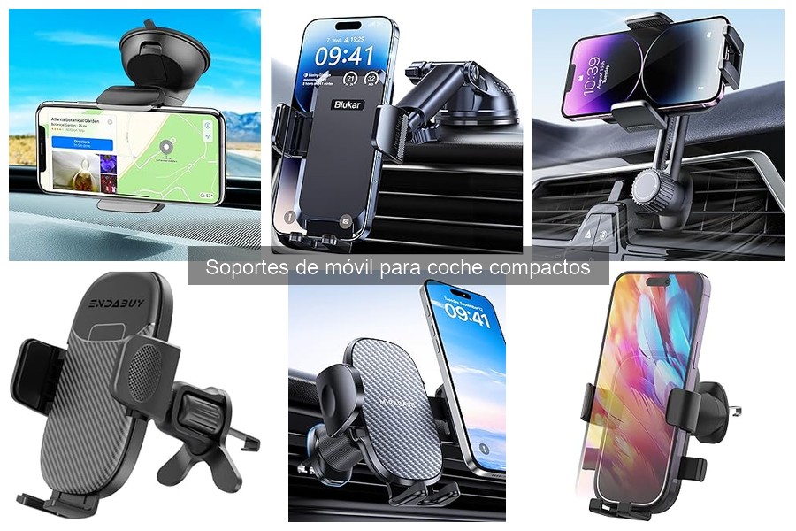 Soportes de Móvil Compactos para Coche: Ventajas y Características