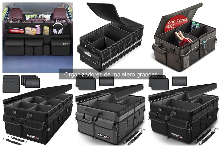 Tamaño Ideal para Organizador de Maletero Grande