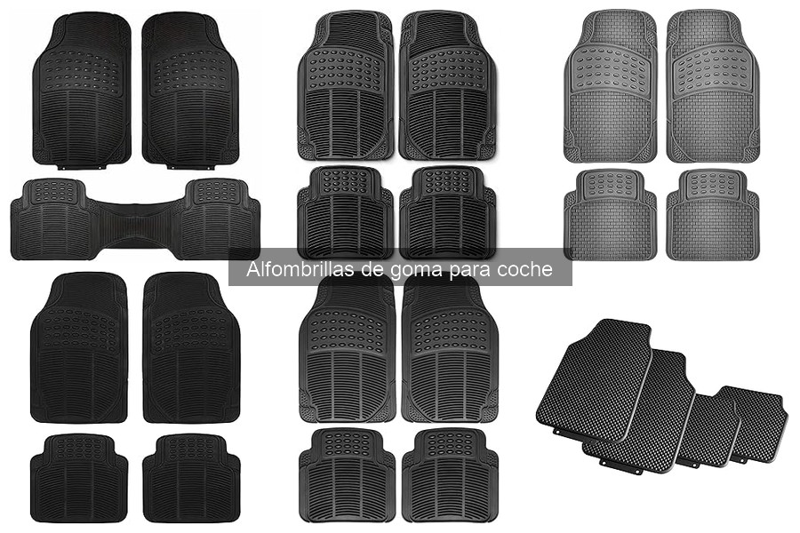 Tipos de Alfombrillas de Goma para Coche: Guía Completa