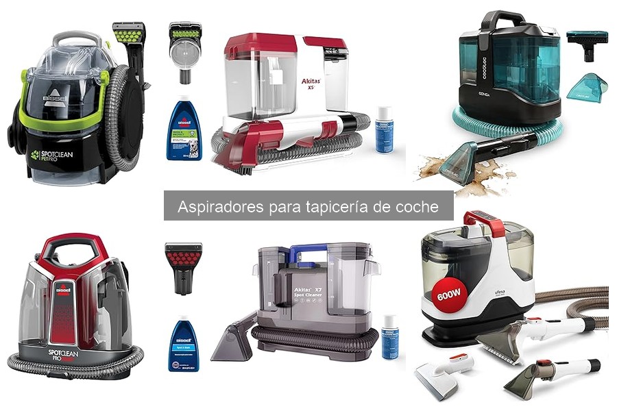 Tipos de aspiradores para tapicería de coche: ¡descubre el mejor!