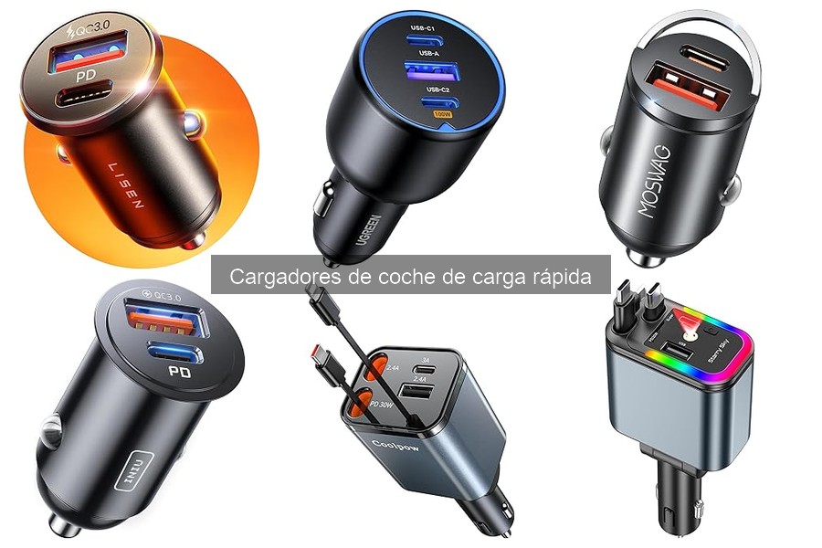 Tipos de Cargadores de Coche de Carga Rápida: Guía Completa