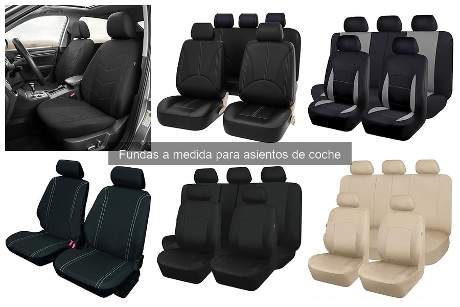 Tipos de fundas a medida para asientos de coche