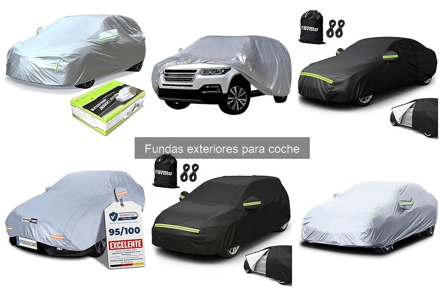 Tipos de fundas exteriores para coche: guía completa