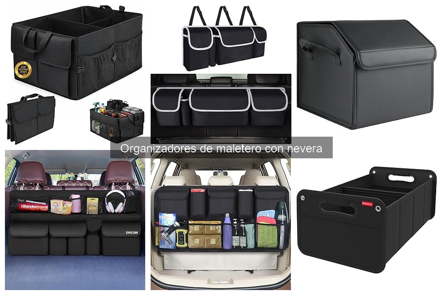 Tipos de organizadores de maletero con nevera para tu coche