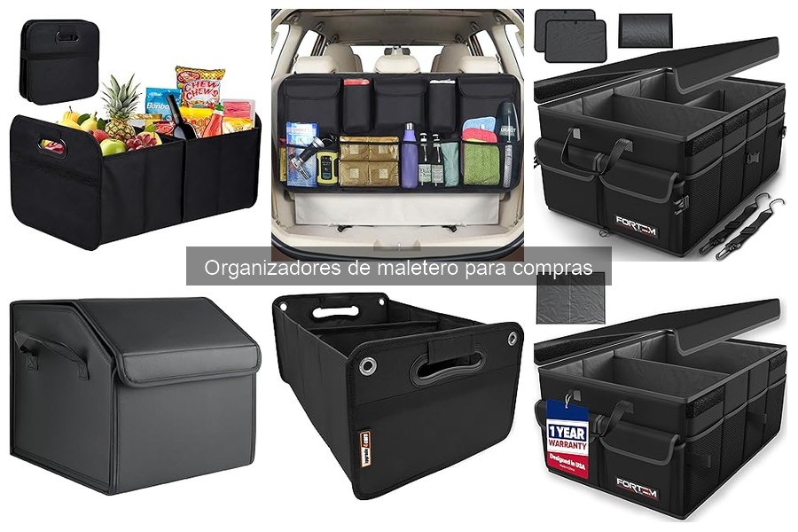 Tipos de organizadores de maletero: guía completa