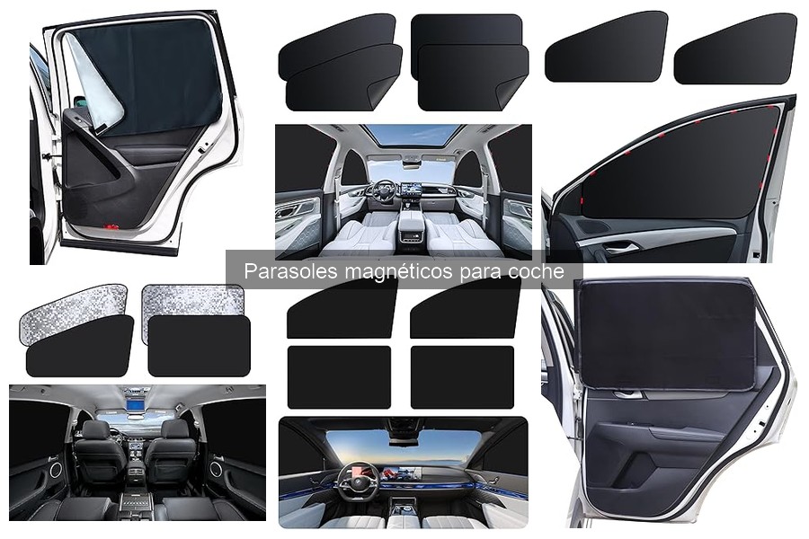 Tipos de parasoles magnéticos para coche: opciones y diferencias