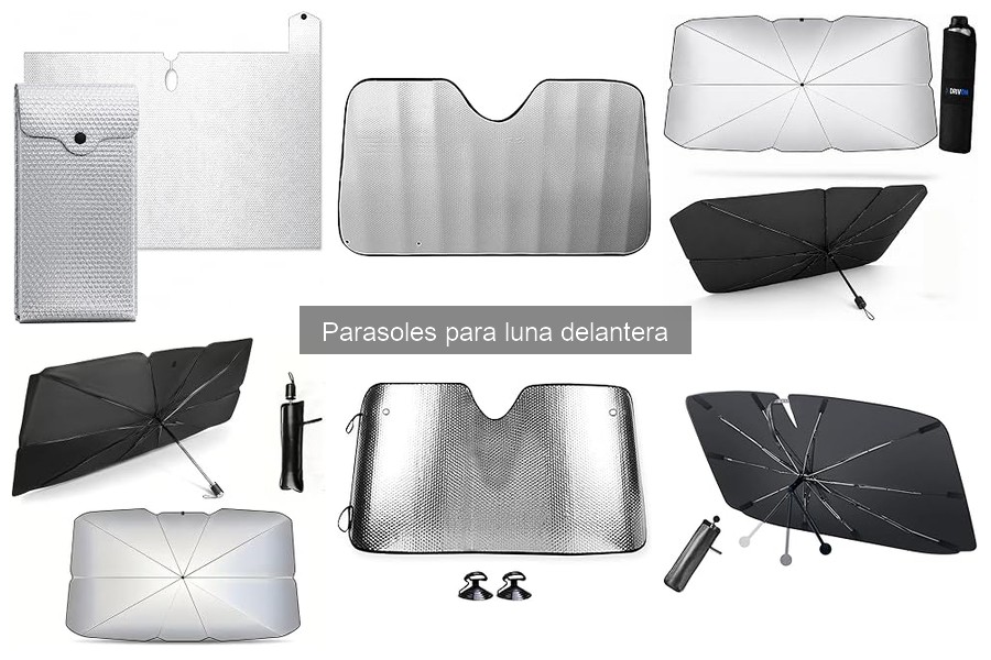Tipos de parasoles para luna delantera: Guía completa