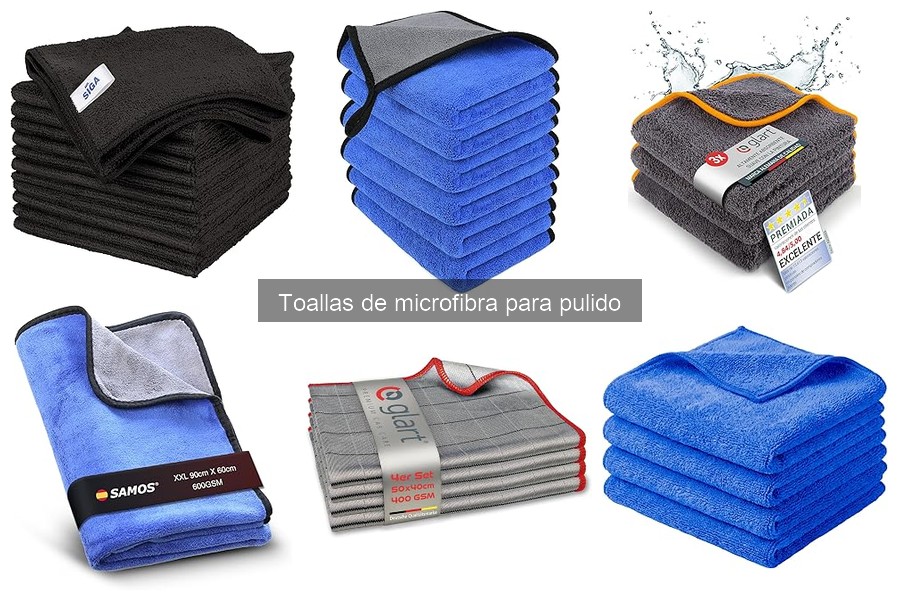 Toallas de microfibra para pulido: características y ventajas