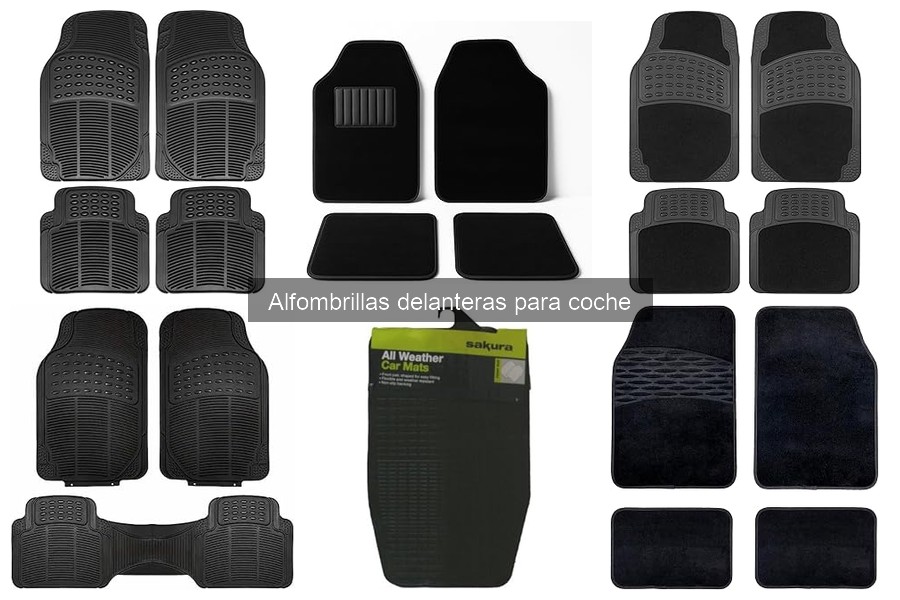 Todo sobre las alfombrillas delanteras para coche