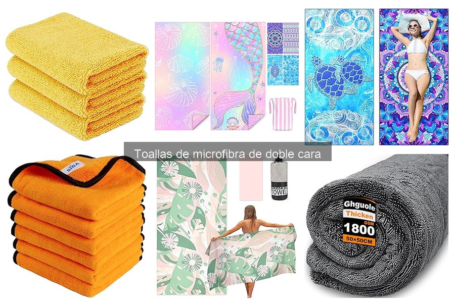 Usos prácticos de toallas de microfibra de doble cara en coches