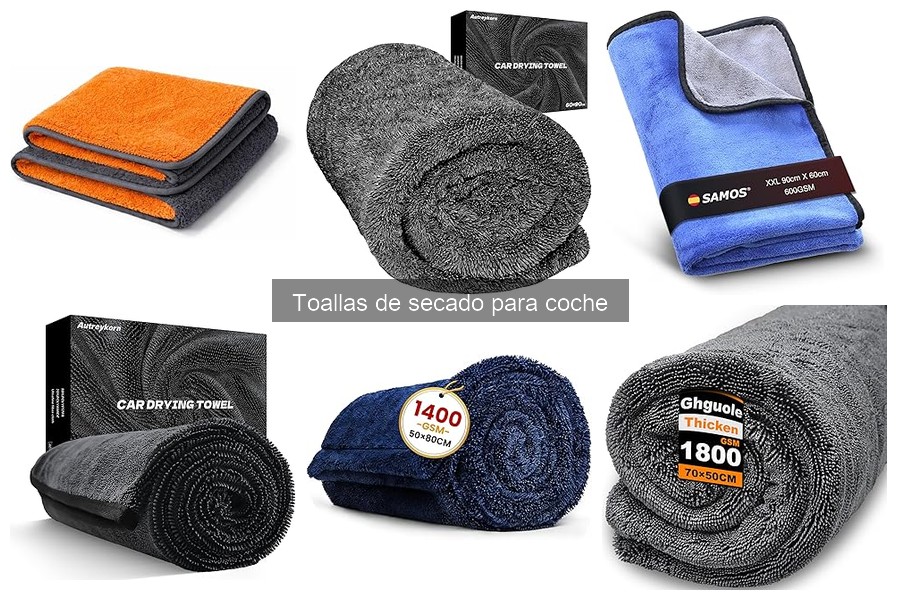 Ventajas de las toallas de microfibra para secar el coche