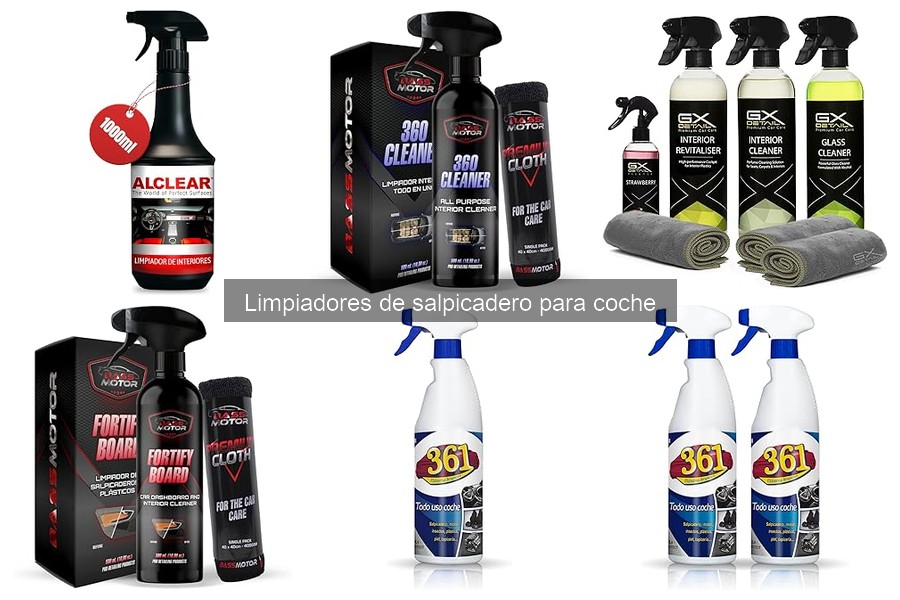 Ventajas de Limpiadores de Salpicadero sobre Productos Caseros