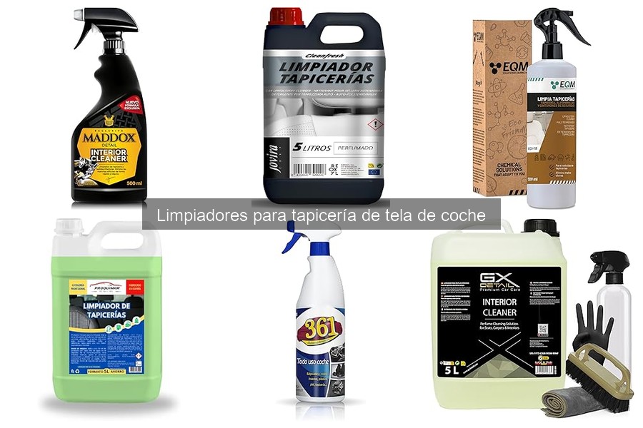 Ventajas de Limpiadores Específicos para Tapicería de Coche