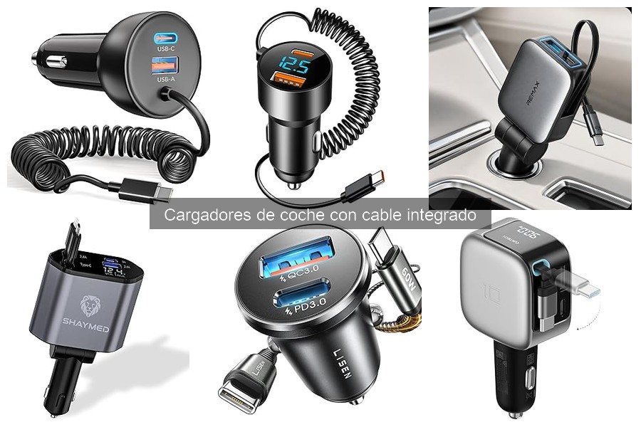 Ventajas de un Cargador de Coche con Cable Integrado