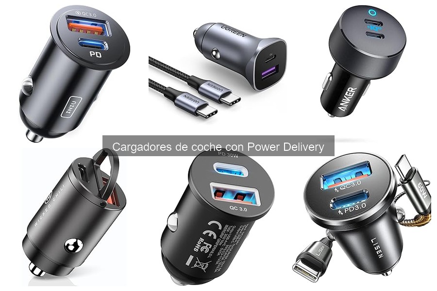 Ventajas de un Cargador de Coche con Power Delivery