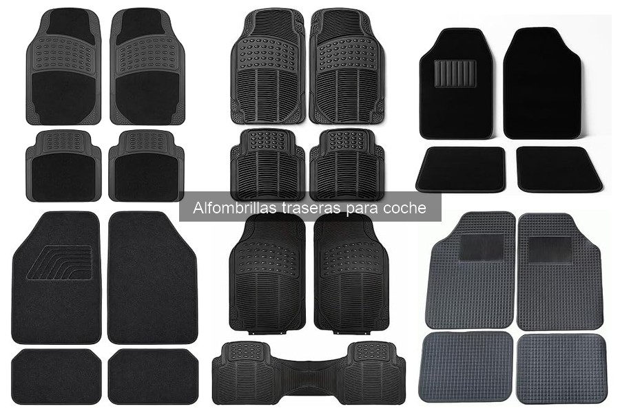 Ventajas de usar alfombrillas traseras para coche