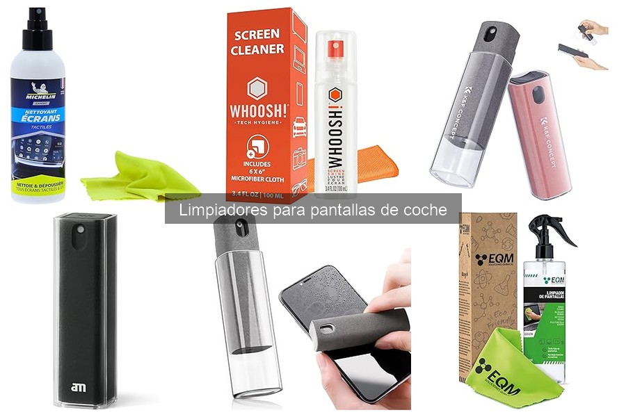 Ventajas de usar limpiadores especializados para pantallas de coche