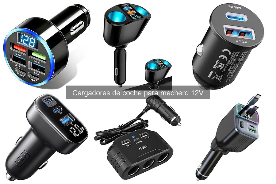 Ventajas del cargador de coche para mechero 12V