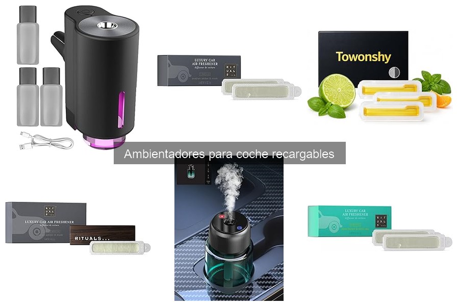 Ventajas y desventajas de ambientadores recargables para coche