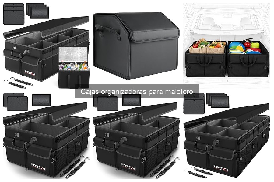 Ventajas y desventajas de cajas organizadoras para maletero