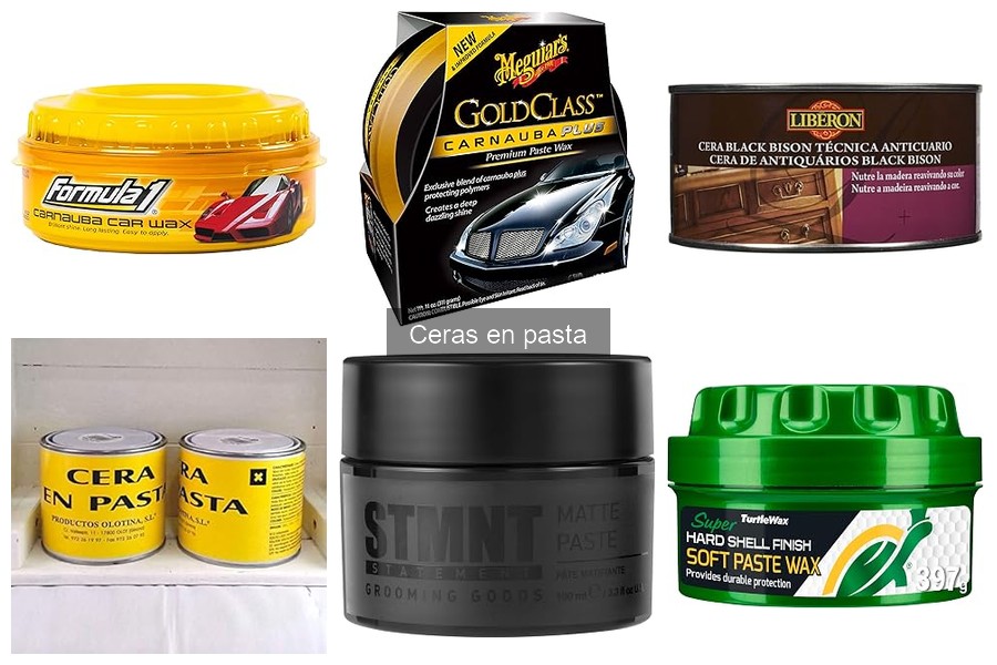 Ventajas y desventajas de las ceras en pasta para coche
