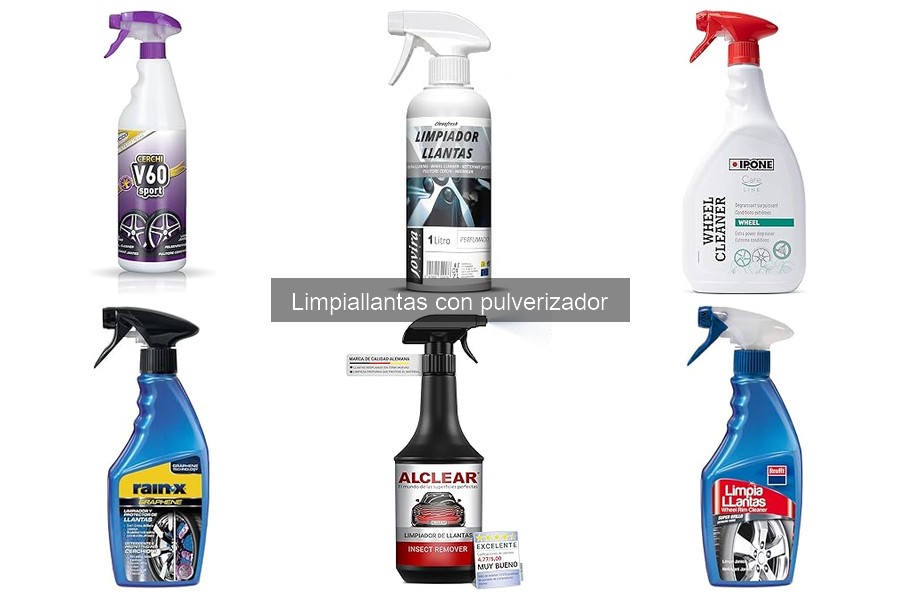 Ventajas y desventajas de limpiallantas con pulverizador