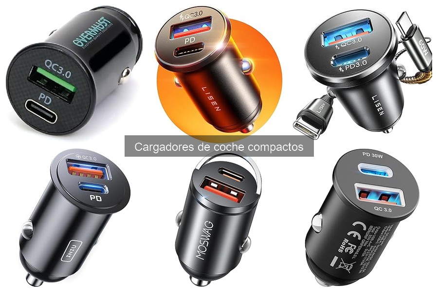 Ventajas y desventajas de los cargadores de coche compactos