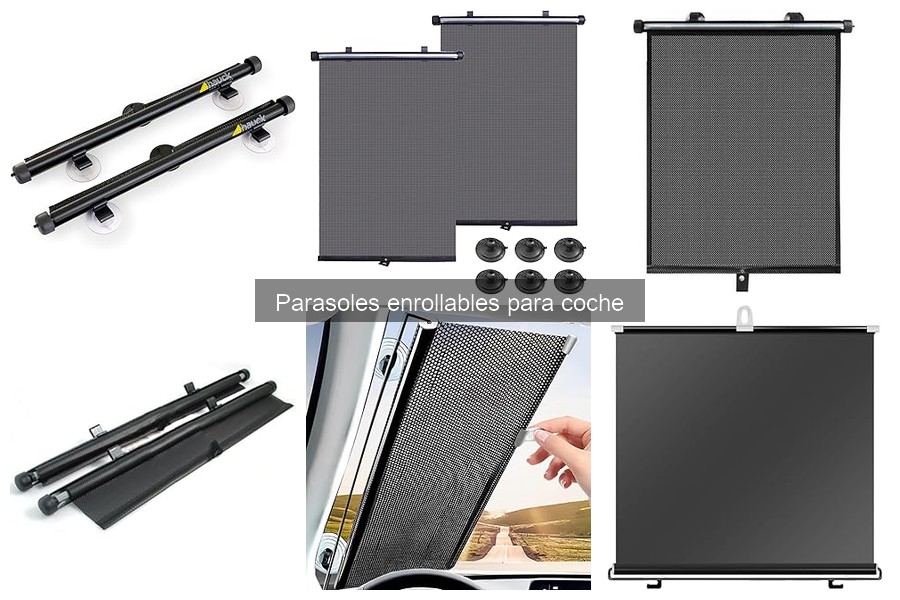 Ventajas y desventajas de los parasoles enrollables para coche