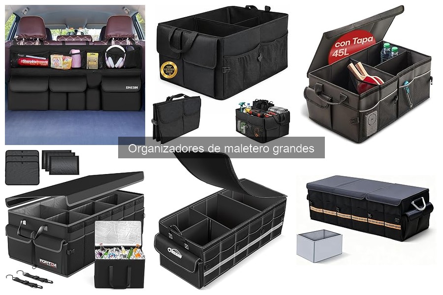 Ventajas y desventajas de organizadores de maletero grandes