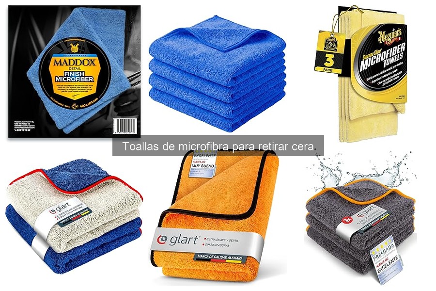 Ventajas y desventajas de toallas de microfibra para cera