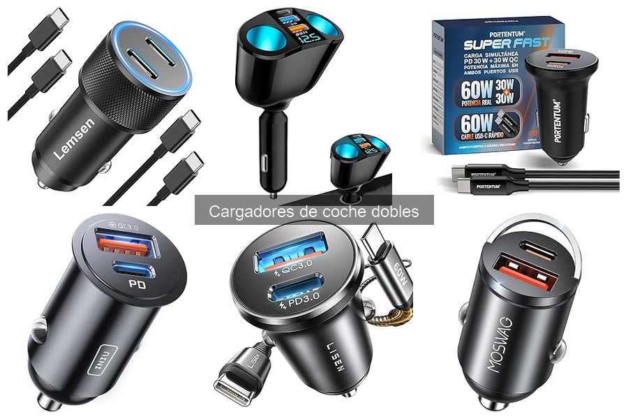 Ventajas y desventajas de un cargador de coche doble